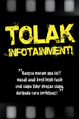 Gambar ini menampilkan kalimat yang menyatakan informasi tentang tolak informent!