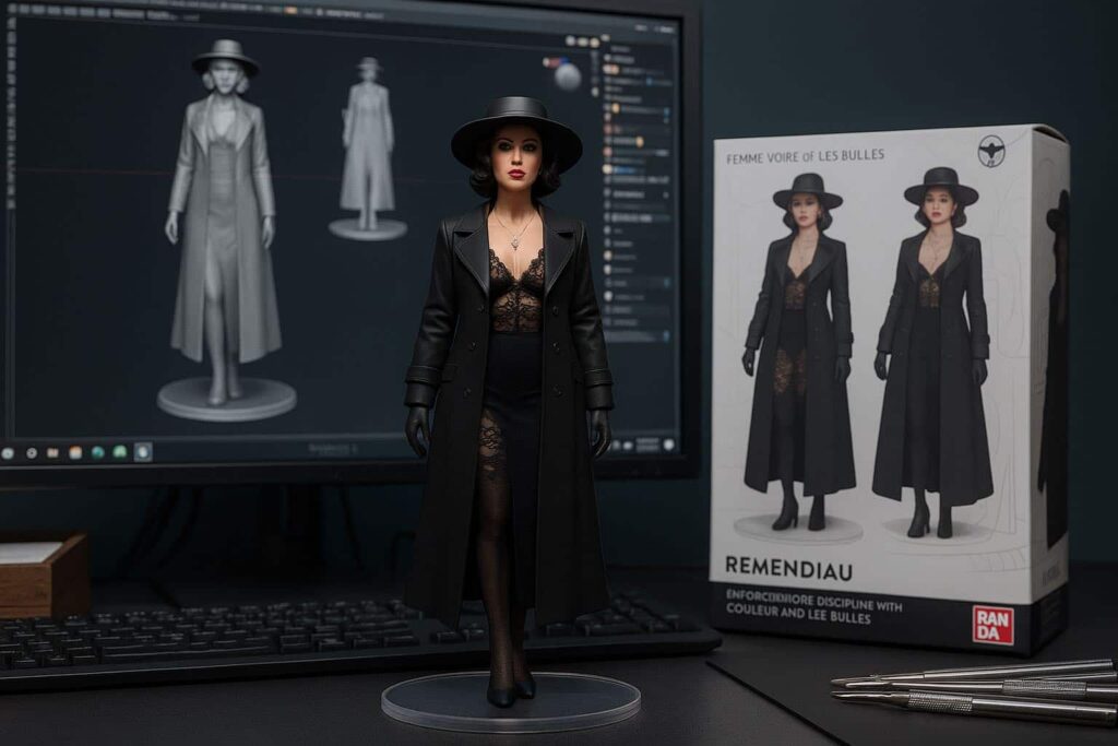 Miniatur tokoh fiksi via ChatGPT